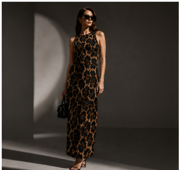 AOP Bodycon Dress
