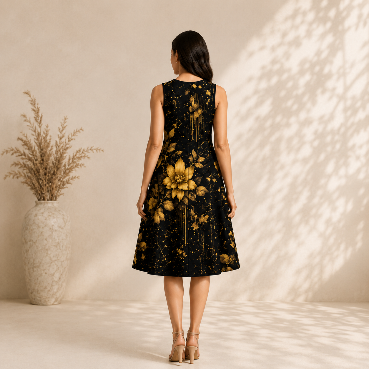 AOP A line Dress